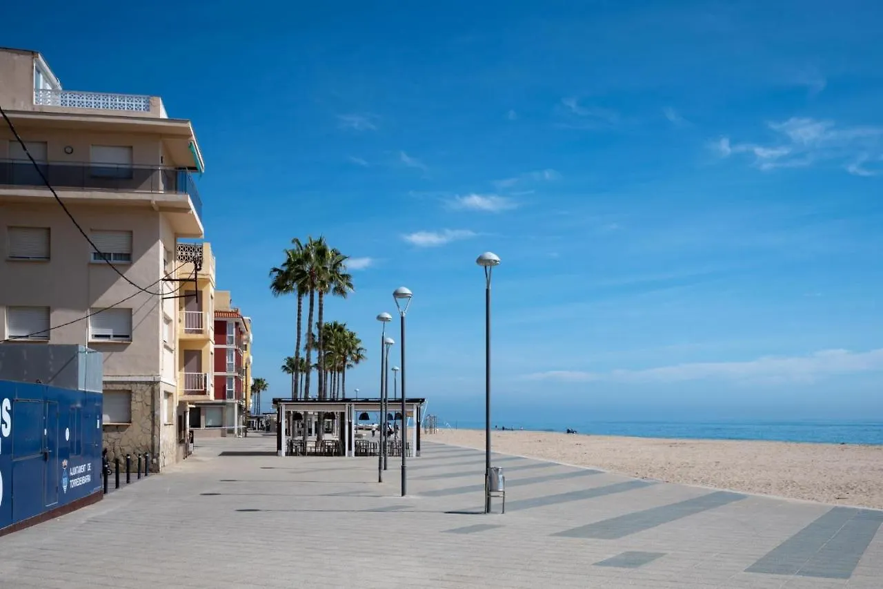 Apartment At101 Primera Linea, Vista Playa, Airco Torredembarra